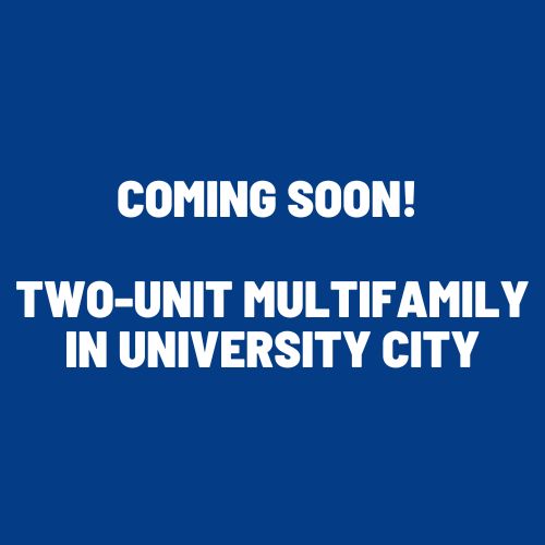 Coming Soon Two Unit Multifamily